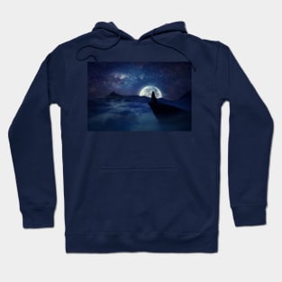 moonlight wolf Hoodie